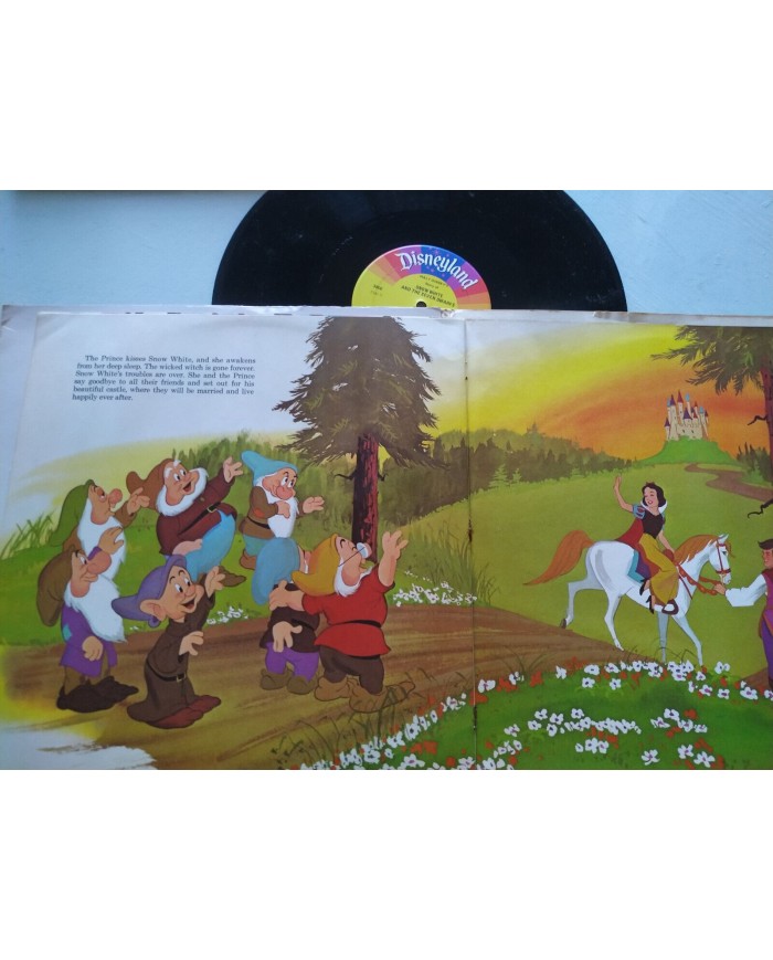 Snow White Seven Dwarfs Soundtrack V.O. Walt Disney 3906 - LP Vinilo 12" VG/VG