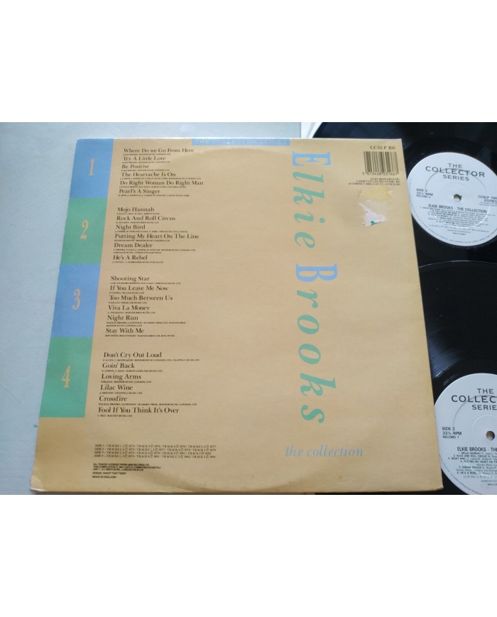 Elkie Brooks The Collector Series Hits CCSLP 166 - 2 x LP 12" Vinilo VG/VG Am