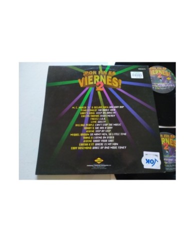 ? Por Fin Es Viernes ! Pino D?Angio Lime Max Music 1992 2 x LP Vinilo 12" VG/VG ? Por Fin Es Viernes ! Pino D?Angio Lime Max Music 1992 2 x LP Vinilo 12" VG/VG