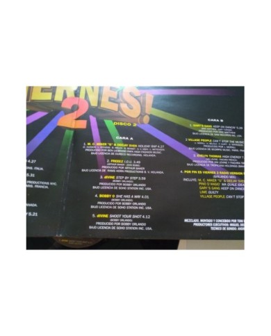 ? Por Fin Es Viernes ! Pino D?Angio Lime Max Music 1992 2 x LP Vinilo 12" VG/VG ? Por Fin Es Viernes ! Pino D?Angio Lime Max Music 1992 2 x LP Vinilo 12" VG/VG