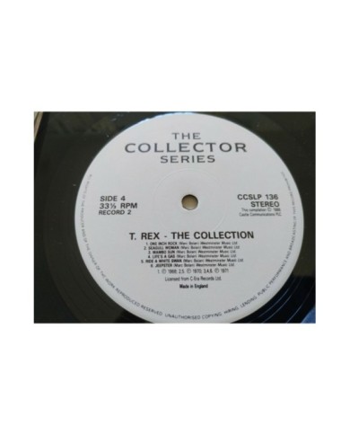 T-REX THE COLLECTION UK Edition - 2 x LP VINILO 12" Gatefold VG/VG CCSLP136 Am T-REX THE COLLECTION UK Edition - 2 x LP VINILO 12" Gatefold VG/VG CCSLP136 Am