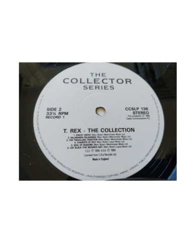T-REX THE COLLECTION UK Edition - 2 x LP VINILO 12" Gatefold VG/VG CCSLP136 Am T-REX THE COLLECTION UK Edition - 2 x LP VINILO 12" Gatefold VG/VG CCSLP136 Am