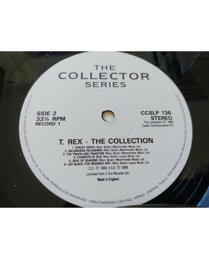 T-REX THE COLLECTION UK Edition - 2 x LP VINILO 12" Gatefold VG/VG CCSLP136 Am