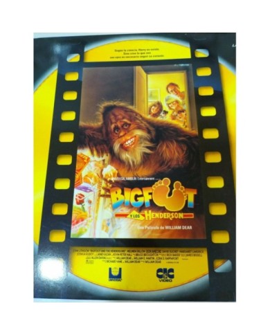 Bigfoot y los Henderson William Dear - Laserdisc LD ESPA?OL Bigfoot y los Henderson William Dear - Laserdisc LD ESPA?OL