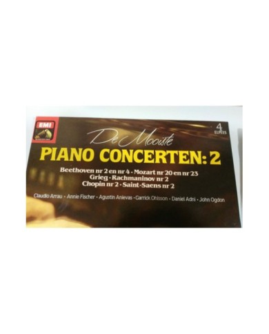 PIANO CONCERTEN:2 BEETHOVEN MOZART CHOPIN BOX 4 LP EMI HIS MASTER VOICE 1985 PIANO CONCERTEN:2 BEETHOVEN MOZART CHOPIN BOX 4 LP EMI HIS MASTER VOICE 1985