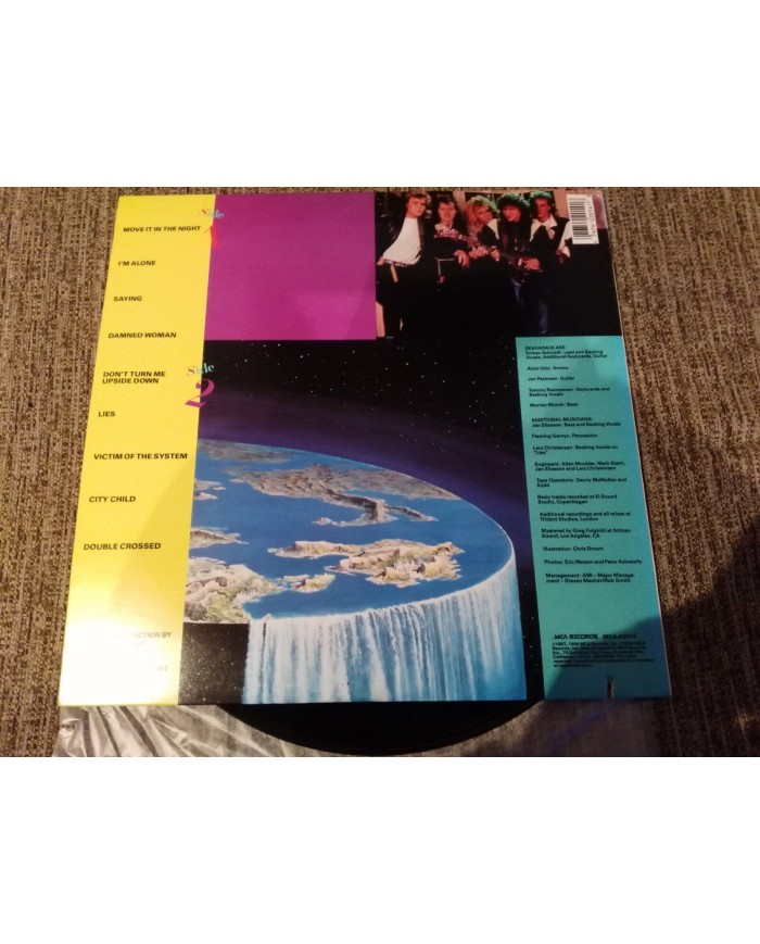 SKAGARACK FIRST ALBUM LP VINYL VINILO 12" 1986 MCA RECORDS AOR VG+/VG+ - 4T