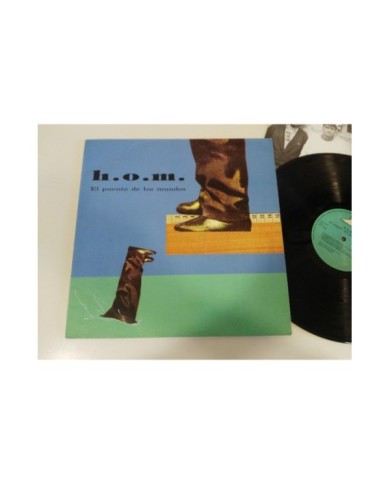 H.O.M. HOM EL PUENTE DE LOS MUNDOS LP VINYL VINILO VG/VG 1991 PACETTI - AG