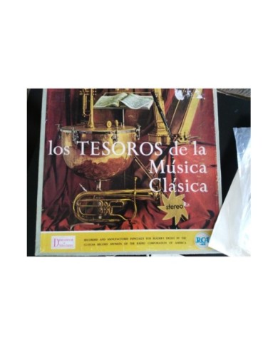 LOS TESOROS DE LA MUSICA CLASICA 8 X LP VINYL VINILO 12" RCA 1963 CHOPIN LISZT