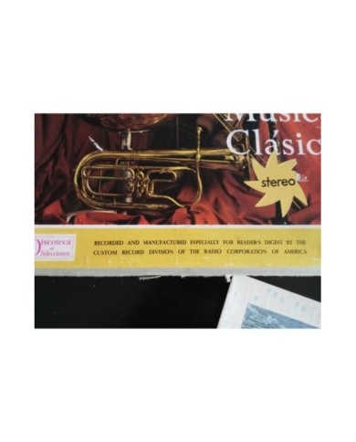 LOS TESOROS DE LA MUSICA CLASICA 8 X LP VINYL VINILO 12" RCA 1963 CHOPIN LISZT