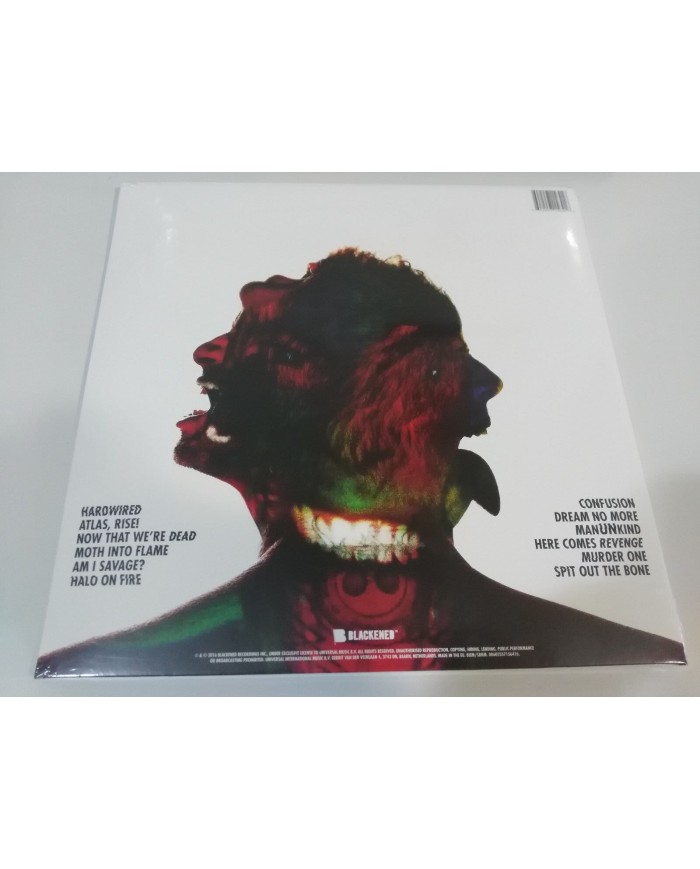 METALLICA HARDWIRED TO SELF-DESTRUCT DOBLE 2 X LP 12" VINILO 2016 nuevo - 3T