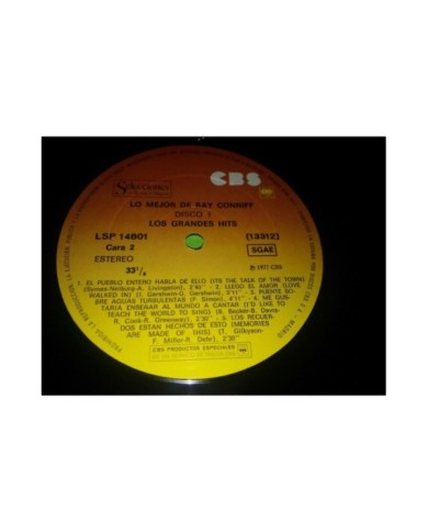 LO MEJOR DE RAY CONNIFF COLECCION 8 X LP - SPANISH EDITION LP 12" VINILO VG/VG