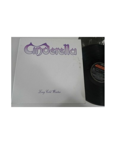 Cinderella Long Cold Winter Spain Edition 1988 - LP 12" Vinilo VG/VG 4T