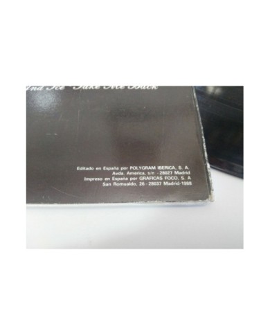 Cinderella Long Cold Winter Spain Edition 1988 - LP 12" Vinilo VG/VG 4T