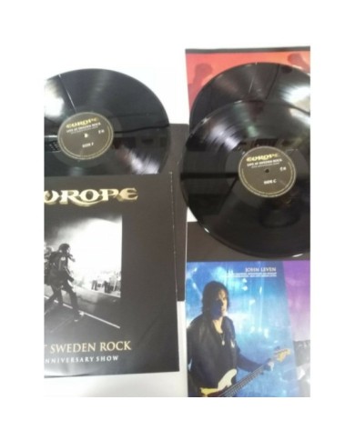 Europe Live at Sweeden Rock 30th Anniversary Show 2014 3x LP 12" Vinilo VG/VG Am