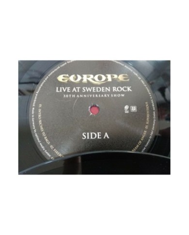 Europe Live at Sweeden Rock 30th Anniversary Show 2014 3x LP 12" Vinilo VG/VG Am