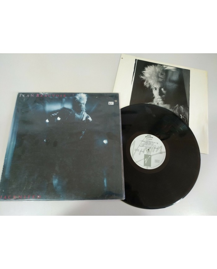 Jean Beauvoir Jacknifed Voodoo X 1988 UK Edition - LP 12" Vinilo VG/VG - 2T
