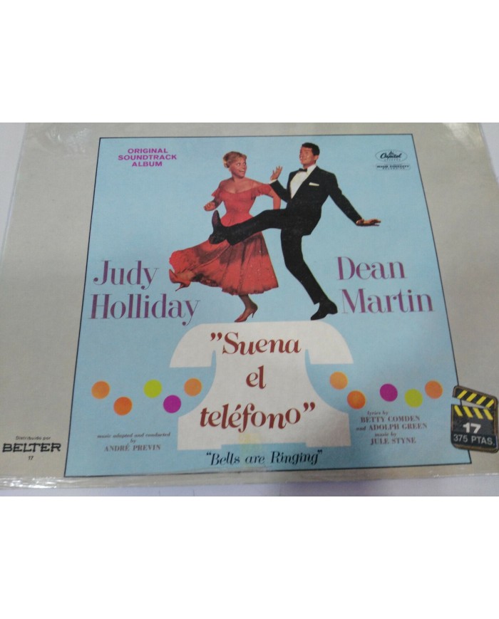 Suena el Telefono Soundtrack Andre Previn Bells are Ringing LP 12" Vinilo Nuevo