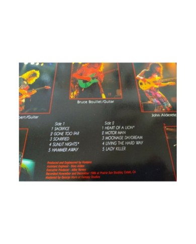 Racer X Second Heat Roadrunner 1987 Paul Gilbert - LP Vinilo 12" VG/VG - 3T