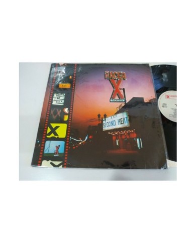 Racer X Second Heat Roadrunner 1987 Paul Gilbert - LP Vinilo 12" VG/VG - 3T