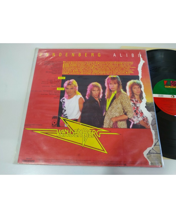 Adrian Vandenberg Alibi MEXICO Edition 1985 - LP Vinilo 12" VG/VG - 3T