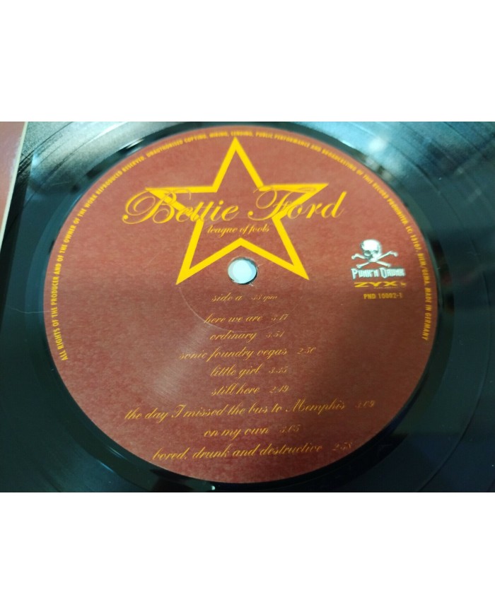 Bettie Ford League of Fools German Edition 2004 - LP Vinilo 12" VG+/VG+ - 2T