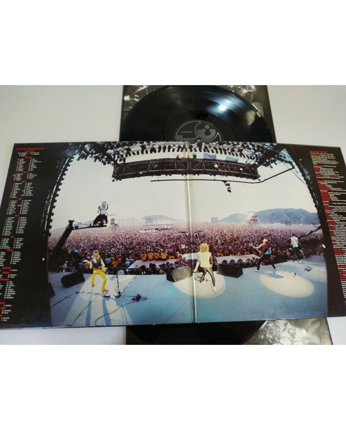 Scorpions World Wide Live UK Edition 1985 Harvest - 2 x LP Vinilo 12" VG/VG 4T
