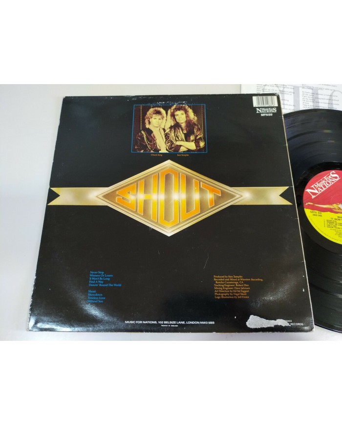 Shout It Wont Be Long UK Edition 1988 MFN - LP Vinilo 12" VG/VG 4T