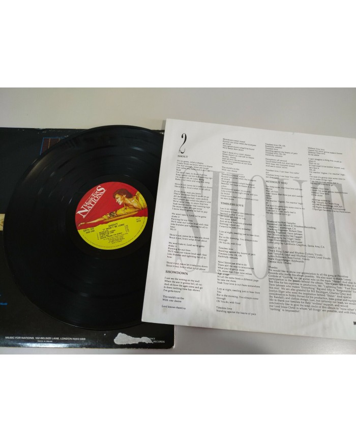 Shout It Wont Be Long UK Edition 1988 MFN - LP Vinilo 12" VG/VG 4T
