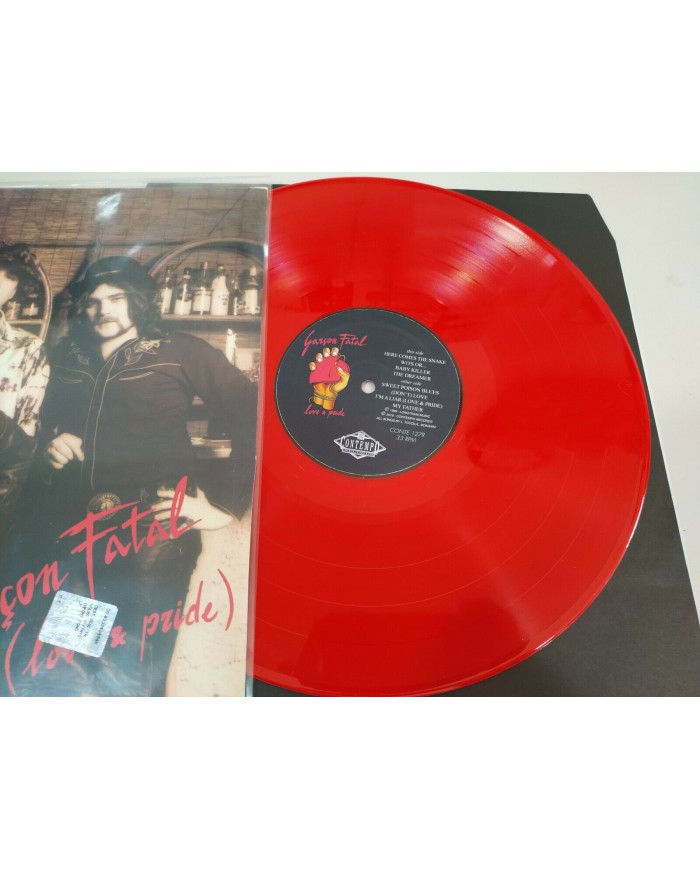 Garcon Fatal Love & Pride Italia Edition - LP 12" Vinilo Rojo VG+/VG+ - 5T