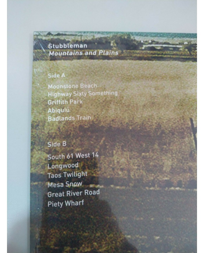 Stubbleman Mountains and Plains 2019 - LP 12" Vinilo Nuevo - 4T