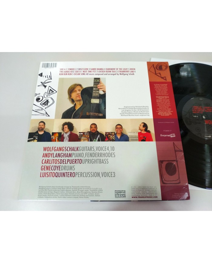 Wolfgang Schalk Obsession 2019 - LP Vinilo 12" VG+/VG+ - 4T