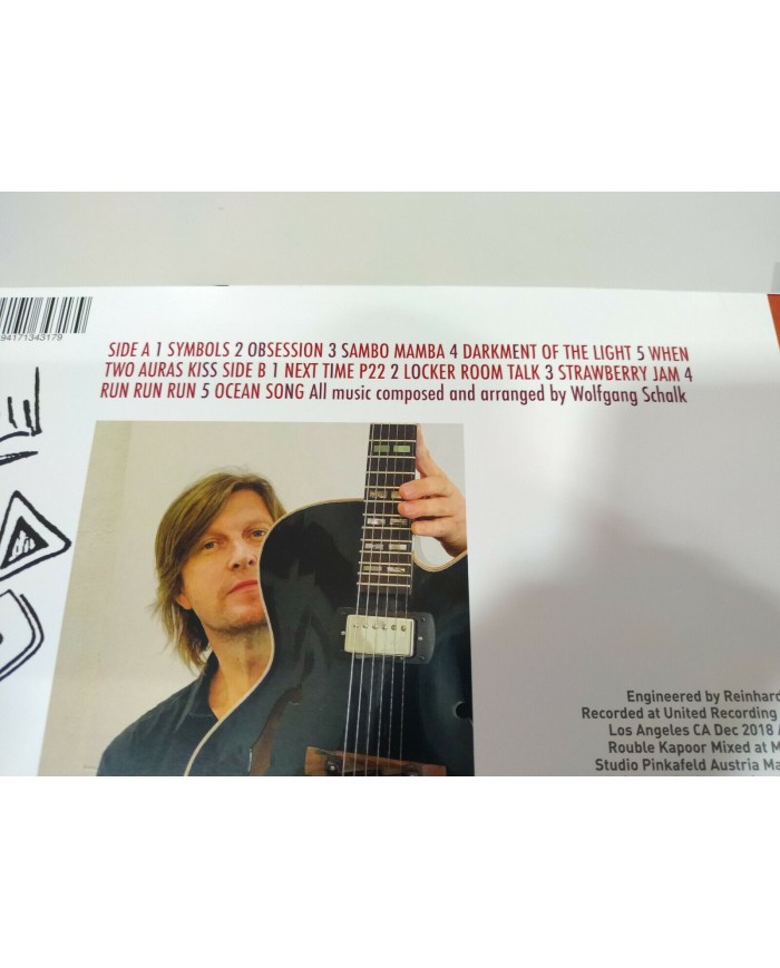 Wolfgang Schalk Obsession 2019 - LP Vinilo 12" VG+/VG+ - 4T
