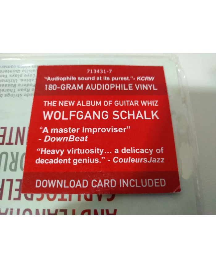 Wolfgang Schalk Obsession 2019 - LP Vinilo 12" VG+/VG+ - 4T