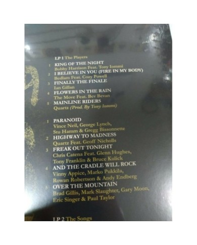 Black Sabbath The Many Faces of 2019 - Doble 2 x LP Vinilo Color 12" Nuevo - 4T