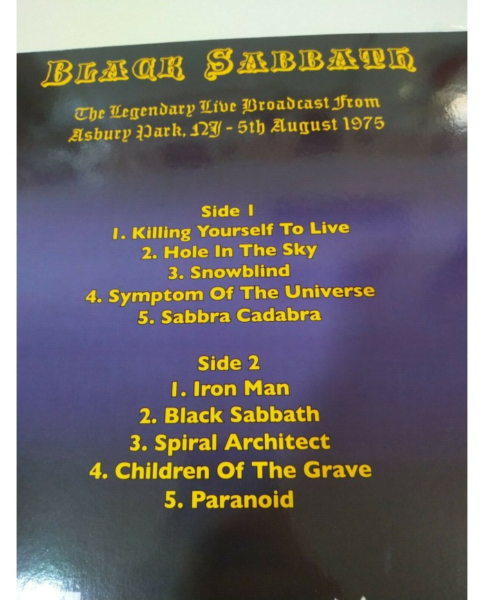 Black Sabbath Masters of the Grave Limited Edition Purple Vinyl LP Vinilo 12"
