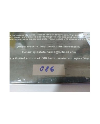 Quest of Aidance Dark Are the Skies at Hand Limnited 086/500 LP Vinilo 10" - 3T