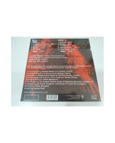 Janette Mason Red Alert 2019 - LP Vinilo 12" NUEVO - 4T