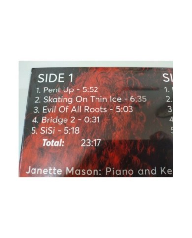 Janette Mason Red Alert 2019 - LP Vinilo 12" NUEVO - 4T