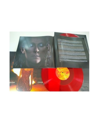 Celine Dion Courage Limited Coloured vinyl 2019 - 2 x LP Vinilo 12" VG+/VG+ 2T