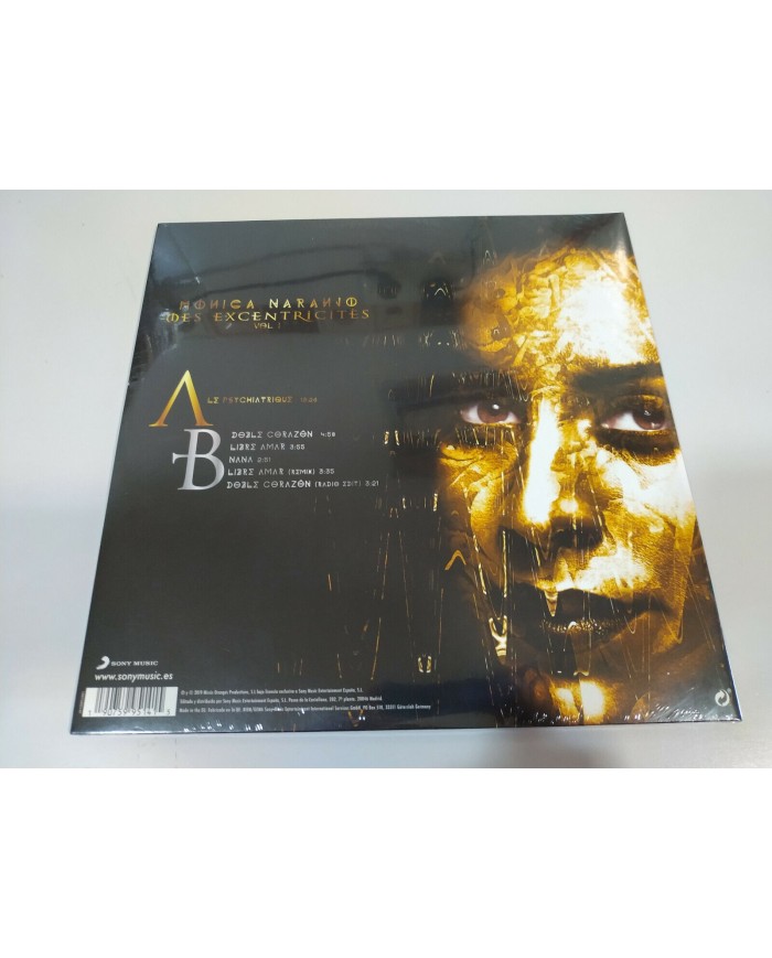 Monica Naranjo Mes Excentricites Vol I LP Vinilo transparente 12" Nuevo 3T