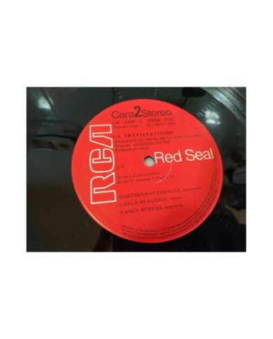 La traviata Verdi Montserrat Caballe Bergonzi 1968 - 3 x LP Vinilo 12" VG/VG 2T