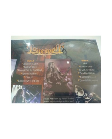 Lonewolf Raised on Metal 2017 Limited Edition 174/300 - LP Vinilo 12" Nuevo - 4T