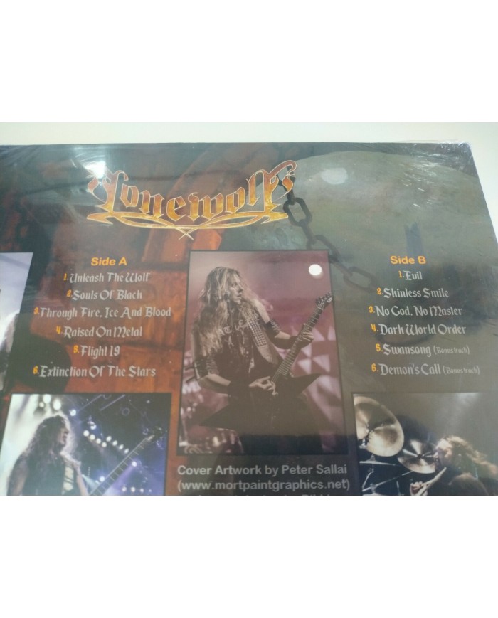 Lonewolf Raised on Metal 2017 Limited Edition 174/300 - LP Vinilo 12" Nuevo - 4T
