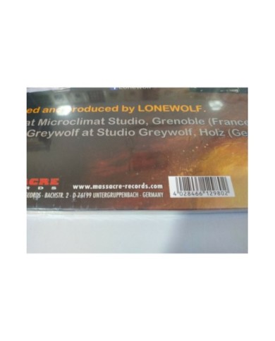 Lonewolf Raised on Metal 2017 Limited Edition 174/300 - LP Vinilo 12" Nuevo - 4T