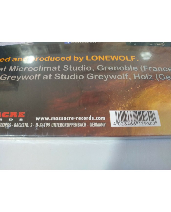 Lonewolf Raised on Metal 2017 Limited Edition 174/300 - LP Vinilo 12" Nuevo - 4T