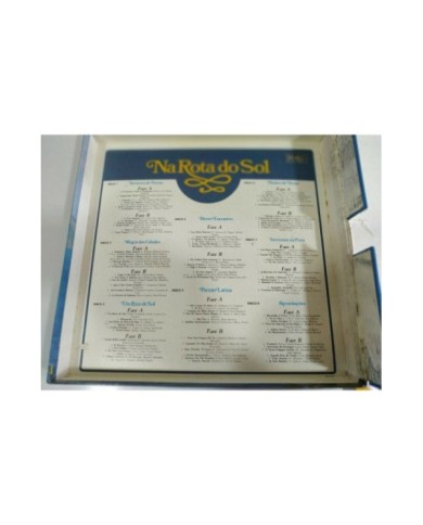 Os Maiores Exitos Europa Latina Box - 8 x LP 12" Vinilo VG/VG - 3T