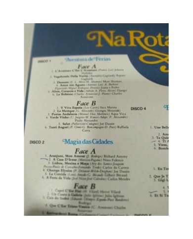 Os Maiores Exitos Europa Latina Box - 8 x LP 12" Vinilo VG/VG - 3T