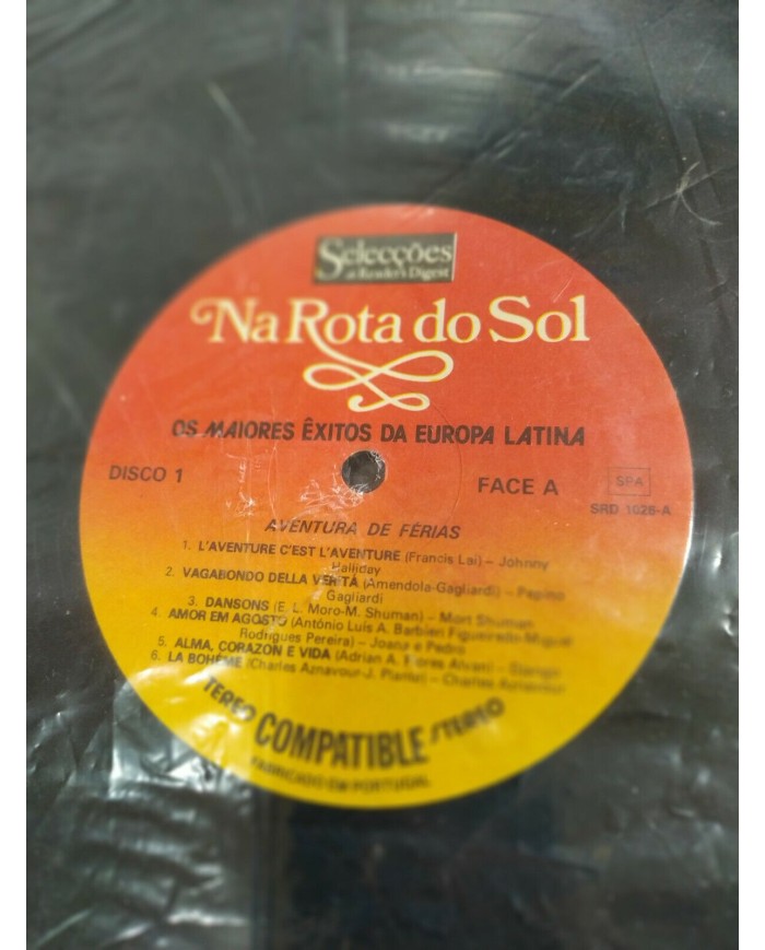 Os Maiores Exitos Europa Latina Box - 8 x LP 12" Vinilo VG/VG - 3T
