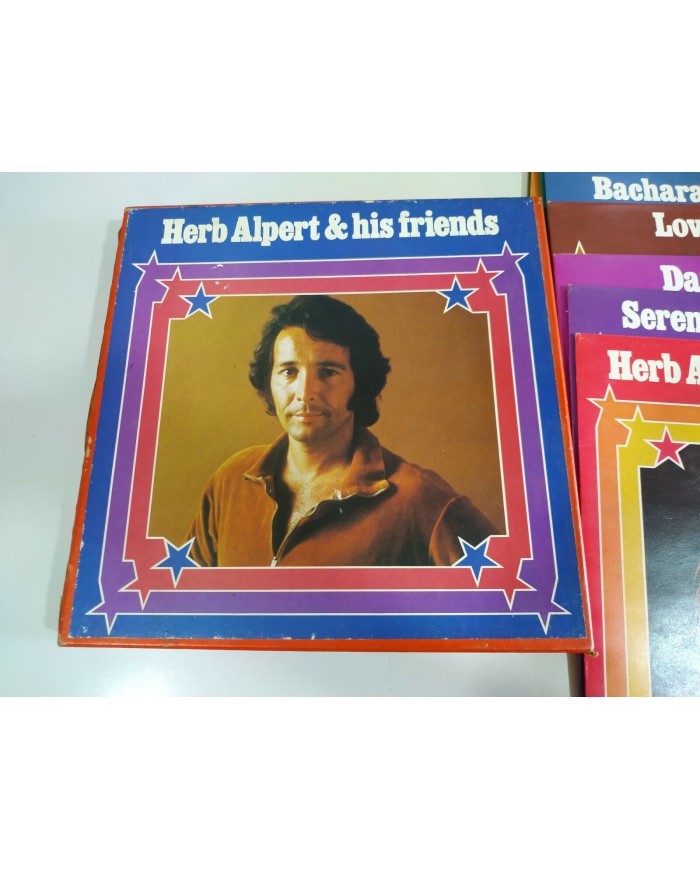 Herb Alpert & His Friends Box Collection German Ed 8 x LP 12" Vinilo VG/VG - 3T