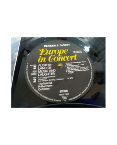 Europe in Concert Hits Collection Box 1972 Readers 7 x LP 12" Vinilo G+/VG - 3T